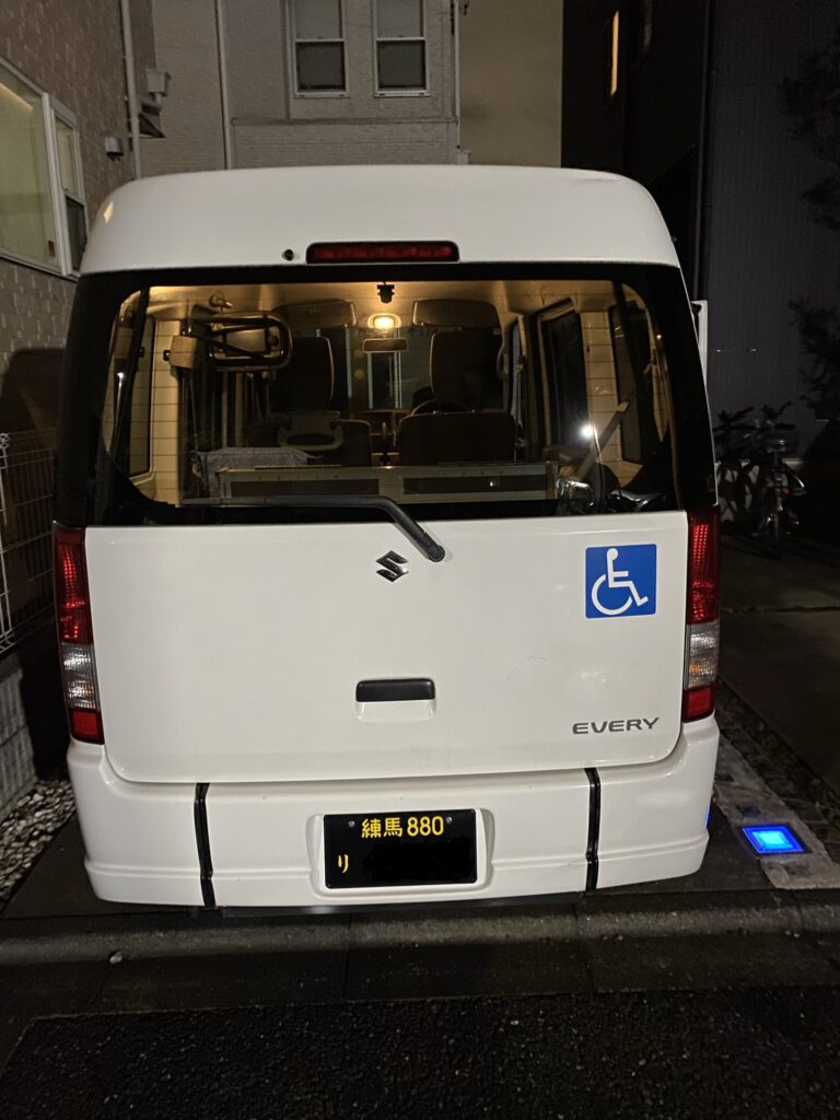 通院付き添いサービス専門せたがや福祉タクシーの新車両
練馬ナンバーからせたがやナンバーへ